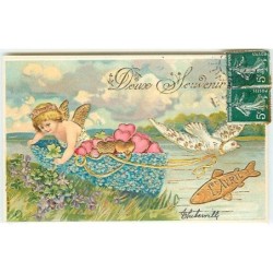 n°12434 - Carte Gaufrée -...