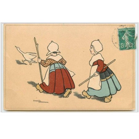 n°852 - Ethel Parkinson - Hollandaises et oie