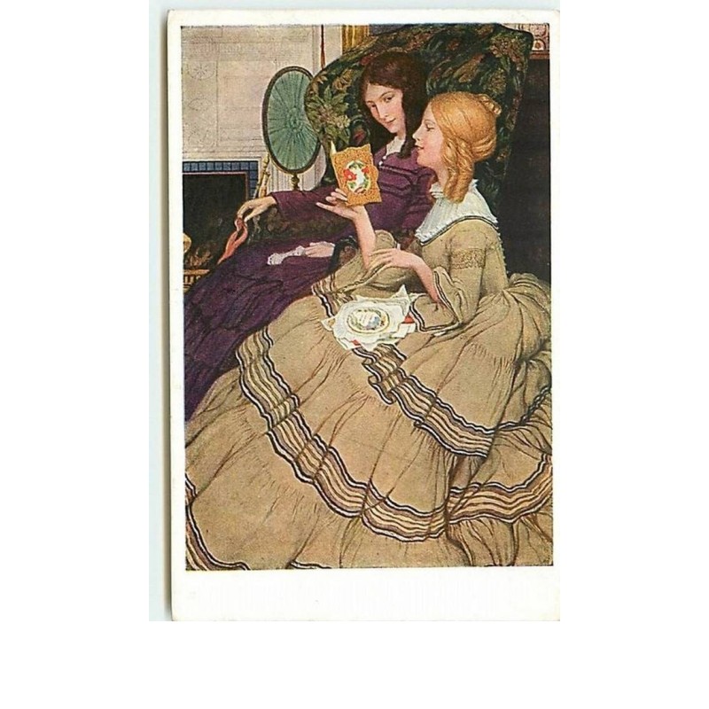 n°8527 - Carte Fantaisie - MM Vienne n°378 - Femmes - Lecture