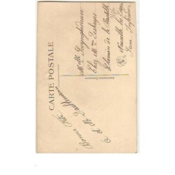 n°8606 - Carte Brodée avec petite carte - Papillon