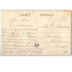 n°8607 - Carte Brodée avec rabat - Bonne Année - Fer à Cheval