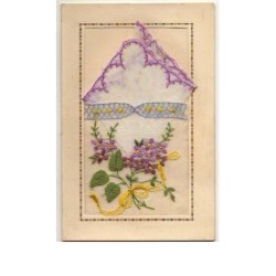 n°8612 - Carte Brodée avec...