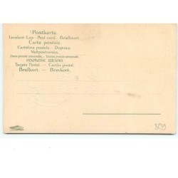 n°8639 - Carte Fantaisie - Bonne et Heureuse Année 1905 - Ronde d'enfants - lune