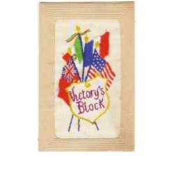 n°8652 - Carte Brodée -...