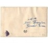 n°8656 - Carte Brodée - Bonne Fete - Rose