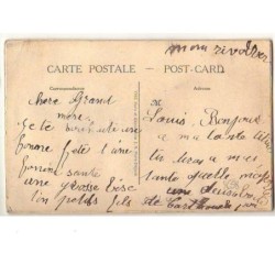 n°8658 - Carte Brodée avec rabat - Je Pense à Toi - Pensée