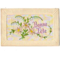 n°8660 - Carte Brodée -...