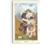 n°8667 - Carte Fantaisie - Love All - Chats jouant au Tennis