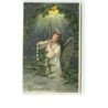 n°8677 - Carte Fantaisie Gaufrée - Frohliche Weihnachten - Ange Priant