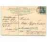 n°8684 - Carte Fantaisie Gaufrée - Prosit Neujahr - Fillette avec une Lettre sur la Glace