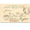 n°8687 - Carte Fantaisie - Prosit Neujahr - Fillette avec une flute de Champagne