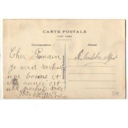 n°8711 - Carte Brodée - Bonne Année - Fleurs