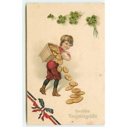 n°12446 - Carte Gaufrée -...