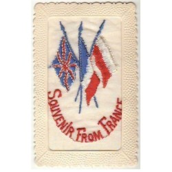 n°8758 - Carte Brodée -...