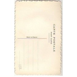 n°8758 - Carte Brodée - Souvenir from France - Drapeaux