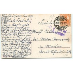 n°8799 - Carte Fantaisie - Gesegnete Weihnachten - Pere Noel et Fillette
