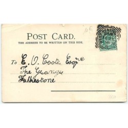 n°8800 - Carte Fantaisie - Homme avec un Cerf Volant
