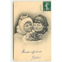 n°12449 - Deux enfants...