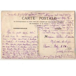 n°8811 - Carte Brodée - Anniversaire - Trèfle à 4 feuilles