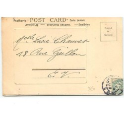 n°8850 - Carte Fantaisie - Bébé jetant des roses