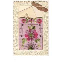 n°8861 - Carte Brodée -...