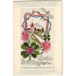 n°8909 - Carte Brodée -...