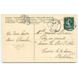 n°12456 - Carte Gaufrée - Joyeux Noël - Anges Gardiens préparant un sapin