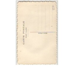 n°8957 - Carte Brodée - Souvenir From France - Drapeaux