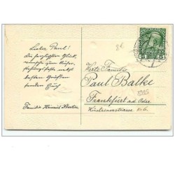 n°8995 - Carte Fantaisie Gaufrée - Frohliche Ostern - Enfant lançant des oeufs