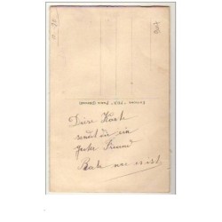 n°9007 - Carte Brodée avec Pochette - Iris