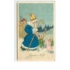 n°9045 - Carte Fantaisie - Joyeux Noel - Père Noel et Angelots
