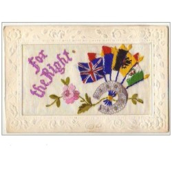 n°9054 - Carte Brodée - For...