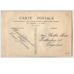 n°9061 - Carte Brodée avec pochette , peinte - Gelukkig Verjaardag