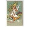 n°9085 - Fröhliche Weihnachten - Ange gardien apportant un sapin