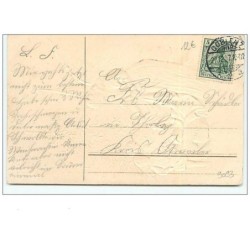 n°9093 - Carte Gaufrée - Fröhliche Weihnachten - Anges autour d'un bébé
