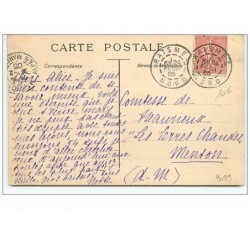 n°9099 - Deux jeunes femmes et Homme avec un monocle