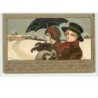 n°911 - Ethel Parkinson - MM Vienne n°191 - Couple sous un parapluie
