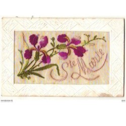 n°9206 - Carte Brodée - Ste...