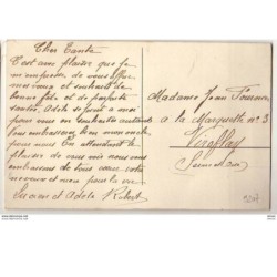 n°9207 - Carte Brodée - Bonne Fête - Edelweiss