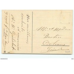 n°9237 - Carte Fantaisie - Bonne Année - Cochon ayant renversé des enfants
