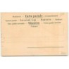 n°9249 - Carte Fantaisie - Portrait de femme sur fond rouge