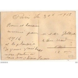 n°9252 - Carte Brodée - Oiseaux et Paysage Montagnard