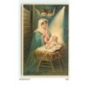 n°9288 - Carte Fantaisie Gaufrée - Gesegnete Weihnachten - Nativité - Têtes d'Anges