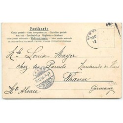 n°9296 - Carte Fantaisie - Christmas Greeting - Santa Claus et Enfants