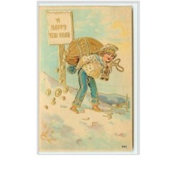 n°930 - Carte Gaufrée - A...