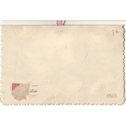n°9303 - Carte Brodée - Bonne Fête - Fleur et Papillon