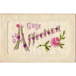 n°9304 - Carte Brodée -...