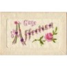 n°9304 - Carte Brodée - Gage d'Affection