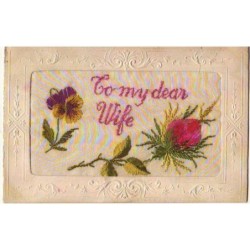 n°9310 - Carte Brodée - To...