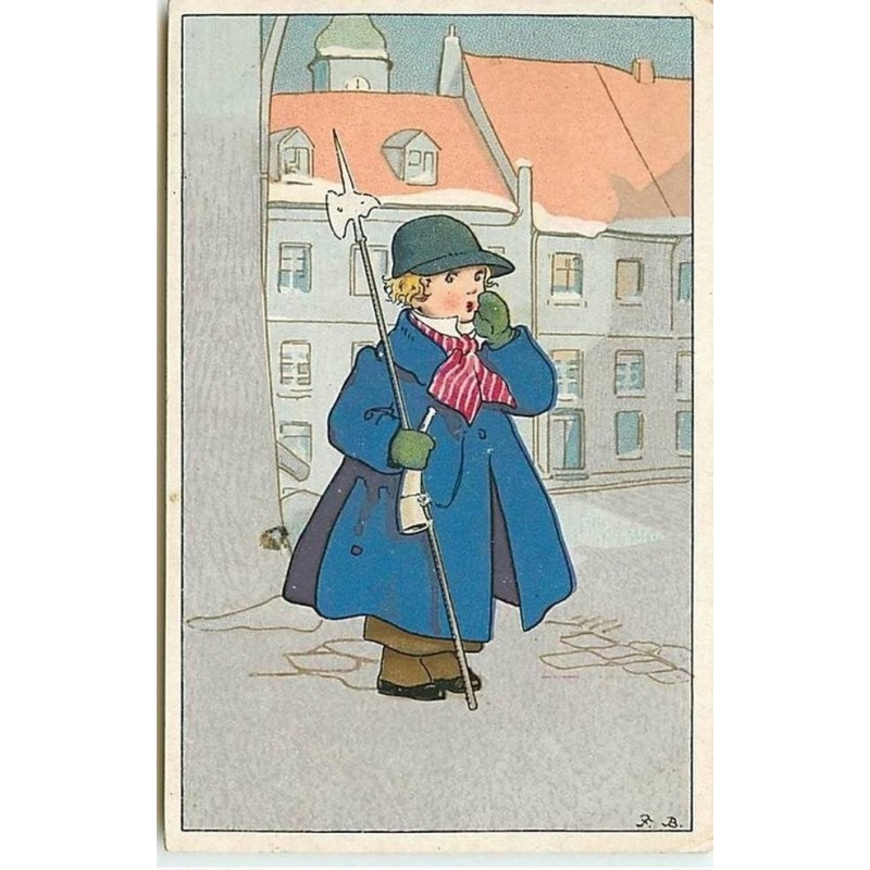 n°9318 - Fritz Baumgarten - Enfant - Meissner Serie 2555
